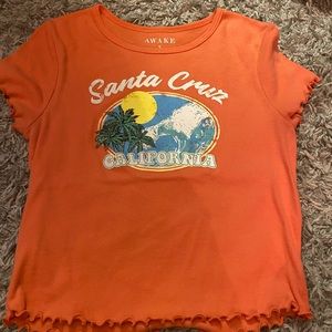 Santa Cruz baby tee style tee